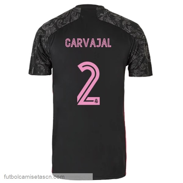 Camiseta Real Madrid 3ª NO.2 Carvajal 2020/21 Negro